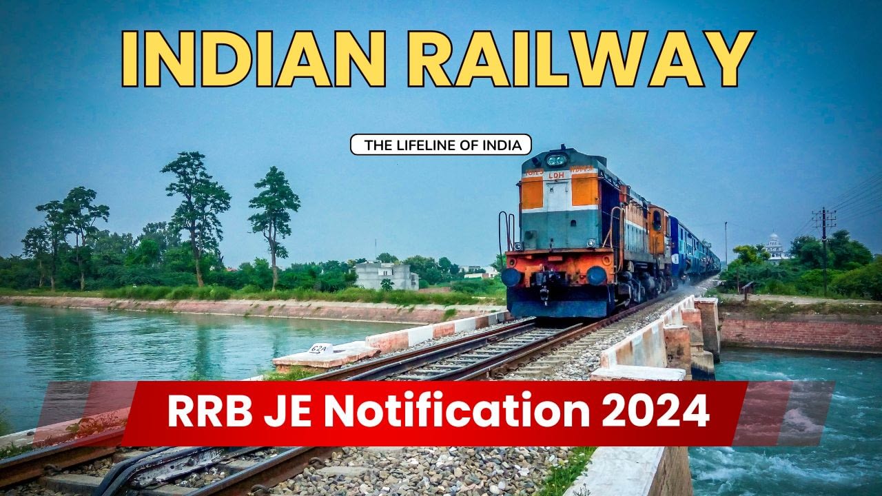 RRB JE Notification 2024 released for 7951 vacancies, Application link here