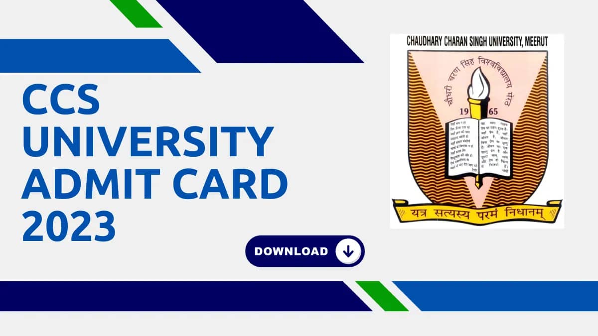 CCSU Admit Card 2023