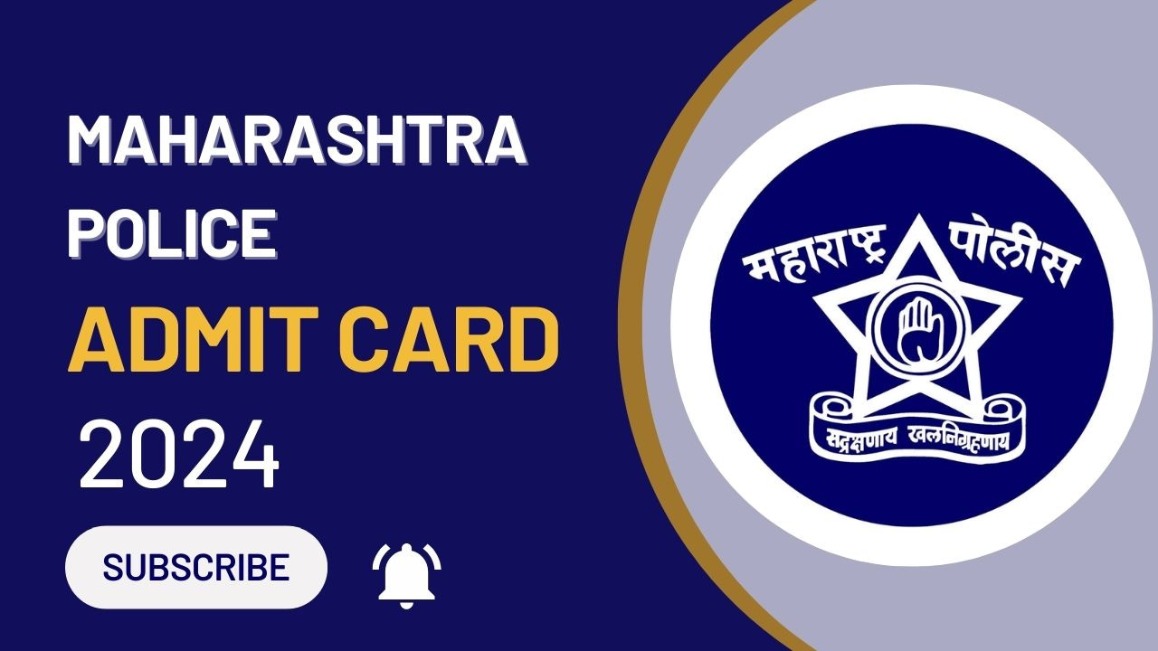 Maharashtra Police Admit Card 2024