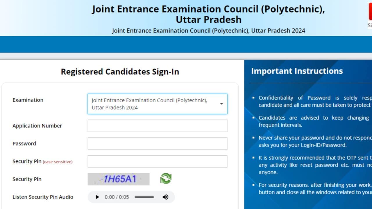 UP Polytechnic Result 2024 Login UP Polytechnic Result 2024 Login