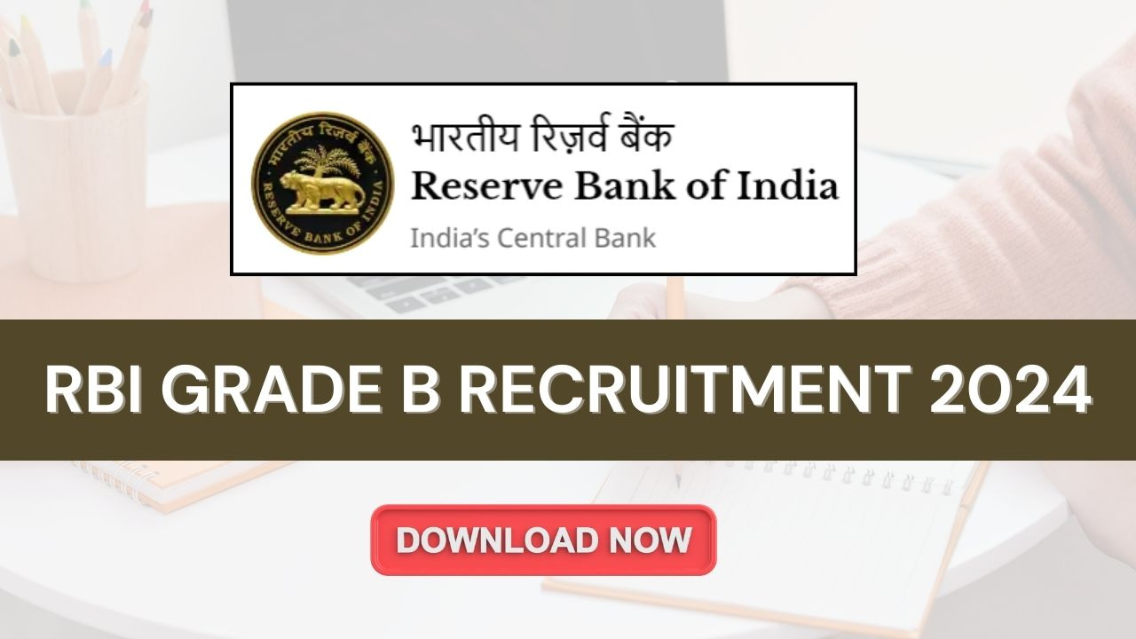 RBI Grade B Recruitment 2024