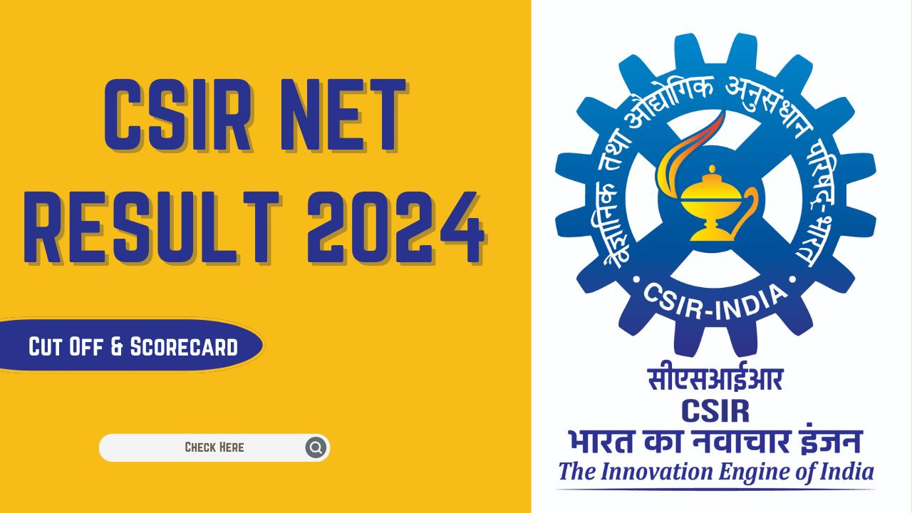 CSIR NET Result 2024