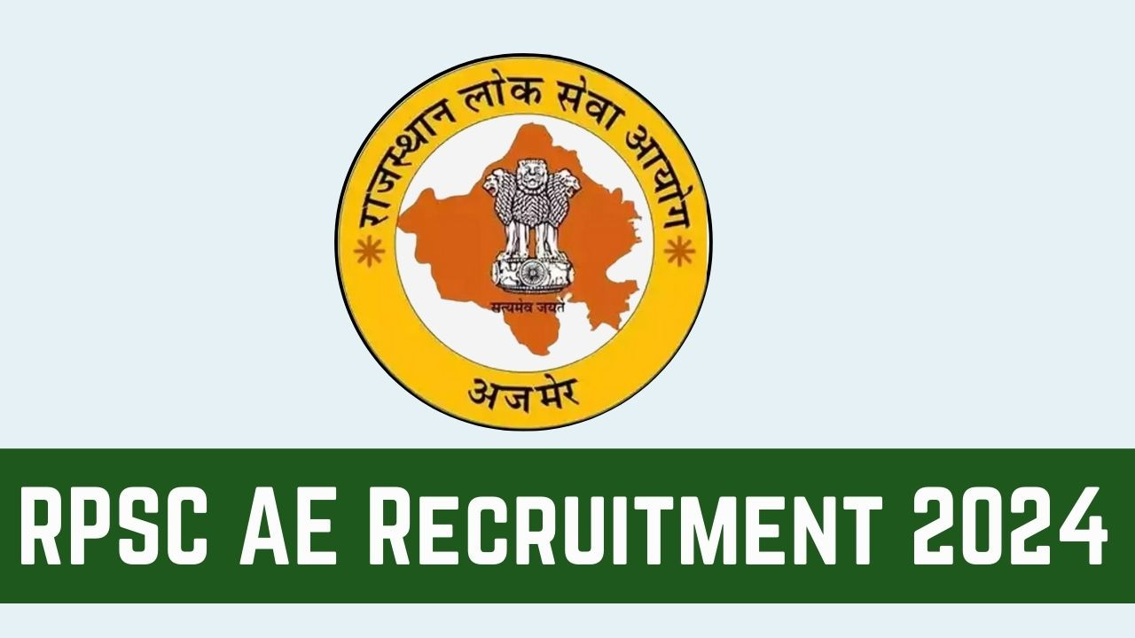 RPSC AE Recruitment 2024