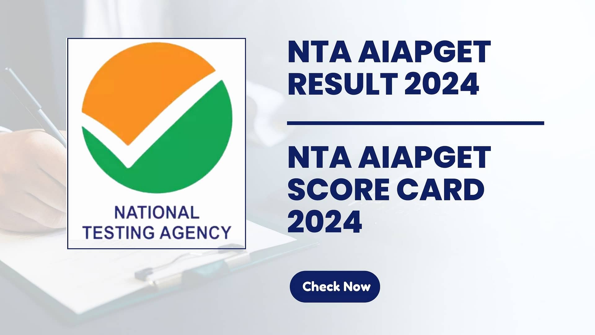 NTA AIAPGET Result 2024