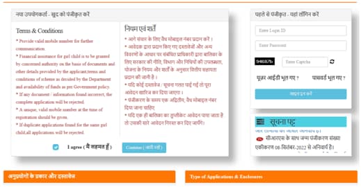 Kanya Sumangla Yojana : नागरिक सेवा पोर्टल