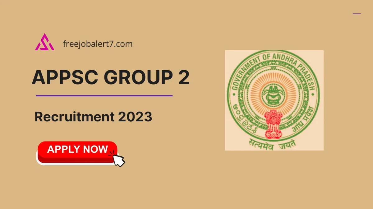 APPSC Group 2 Notification 2023