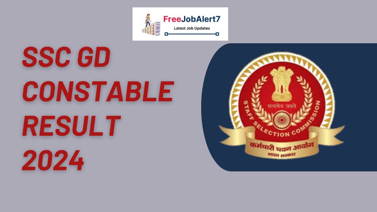 SSC GD Constable Result 2024